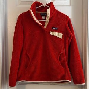 Patagonia Women's Vibrant Red Cowl Sweater